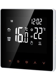 Resim Mufunye Akıllı Termostat - Wi-fi Özellikli, Dokunmatik Ekran, 5-45 C Ayarlanabilir 