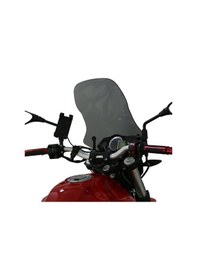 Resim GP Kompozit Benelli TNT 25 2016 - 2018 Uyumlu Ön Cam Füme 
