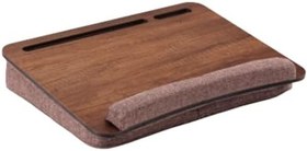 Resim Vigo Wood-LS013 Minderli Laptop Sehpası (Ceviz) 