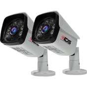 Resim Ids 5mp Lensli 1080P Fullhd Ahd Güvenlik Kamerası Kamera Sistemleri Için Gece Görüşlü Su Geçirmez 2 Adet 