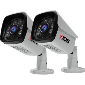 Resim Ids 5mp Lensli 1080P Fullhd Ahd Güvenlik Kamerası Kamera Sistemleri Için Gece Görüşlü Su Geçirmez 2 Adet 