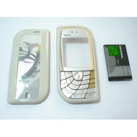 Resim Kotenartt Nokia 7610 Kapak Tuş Takımı + Bl-5c Batarya 
