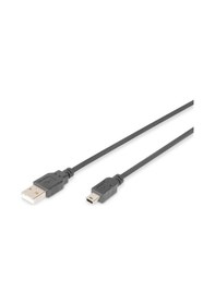 Resim Dıgıtus Ak-300108-030-s 3.0m Usb2.0 Usb Mini B Giriş: Usb 2.0 Tip-a Çıkış : Usb Tip-b Mini 