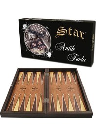 Resim Star Polyester Antik Meşe Tavla 