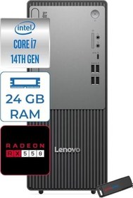 Resim Lenovo Thinkcentre Neo 50T Gen 5 Intel® Core™ İ7-14700 24GB Ddr5 512GB SSD 4GB/RX550 WIN11HOME Mini Tower Masaüstü Bilgisayar 12UD001UTR27H07+ZETTAUSBBELLEK 