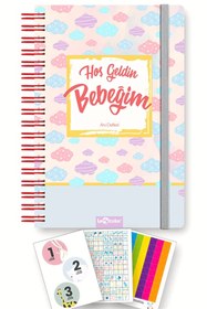 Resim Hype Store Le Color Bebek Anı ve Anne Hamile Albümü Pembe+ 241 Sticker 