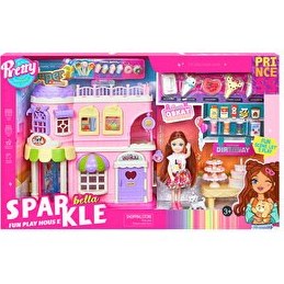 Resim Sparkle Bella Princess Eğlenceli Mağaza Seti 