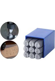 Resim Kafenn Rakam Çakma Takım 9 Parça 2.5 mm 