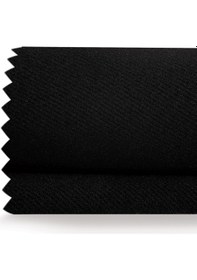 Resim Yüksek Kalite Siyah Karartma Blackout Fon Perde Ekstrafor Büzgülü Tek Kanat Siyah 