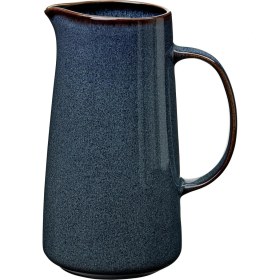 Resim IKEA Gladelig Serisi Sürahi, Okyanus Mavi, 1,5 Lt Stoneware Kapaksız 