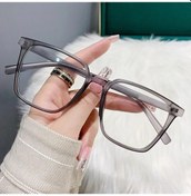 Resim Erıkole Retro Kare Çerçeve Mavi Işık Engelleme Gözlük - Miyopi Reçeteli 0 -4.0 Diyoptri +100whıte Whıte 