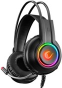 Resim Rampage RM-K92 X-STACK Siyah USB 7.1 RGB Gaming Oyuncu Mikrofonlu Kulaklık 16:00 a Kadar Verilen Siparişler Aynı Gün Kargoda