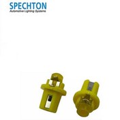Resim Spechton 12V Duylu Gösterge Ampulü Dipsiz Sarı Led 0.24W 2 Ad N11.571 