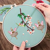 Resim 2 Adet Kanatlı Peri Tasarımlı Mıknatıslar - Nakış, El İşleri ve Dikiş için Dekoratif Mini Aksesuarlar - Dikiş Tutkunları İçin Uygun Dayanıklı İğne Koruyucular - Dikiş Malzemeleri > Dikiş Araçları > Parmaklık Mıknatıslar 