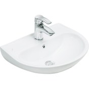 Resim Creavit Oval Lavabo 40 x 50 CM Beyaz Delikli 