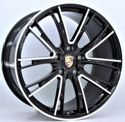 Resim R1 Wheels 21 inç 5*130 ET62 Siyah Jant Takımı (J-1470) 