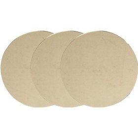 Resim Homyl 3x Fotoğraf Sahne Dekoratif Ayna Plakası Yansıma 14cm 