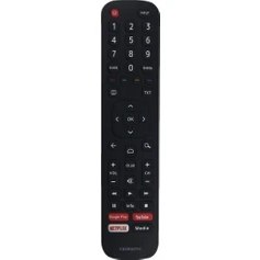 Resim Google Play Youtube Netflix ile Hisense Hd Smart Tv Için Uzaktan Kumanda Değiştirme EN2BW27H 