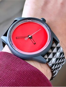 Resim Q&Q Solar Enerjili (Güneş Enerjili) Su geçirmez Deri Kordon Unisex Kol Saati 