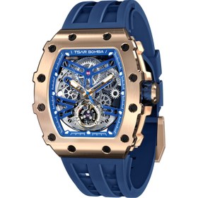 Resim Elemental Serisi - Çelik Otomatik Saat TB8208A-08 