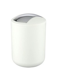 Resim Çöp Kovası Beyaz 2 Lt Brasil Model Beyaz 