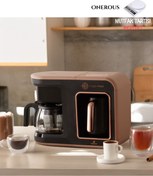 Resim Karaca 5 In 1 Közde Türk Kahvesi, Sütlü Türk Kahvesi, Sütlü Içecek, Filtre Kahve & Çay Demleme Makinesi 