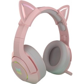 Resim Lemestar Onıkuma K9 Pembe Kedi Kulaklıklı Oyun Kulaklığı - 7.1 Ses Kanalı, 3.5mm Bağlantı, Espor Ve İçin Tasarlanmış, Hafif Ve Dayanıklı Diğer 