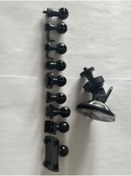 Resim KEEPRO Vantuslu araç kamera tutucu vantuslu üniversal araç kamera tutucu çok uçlu araç kamera tutucu 