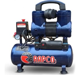 Resim Rapco 2-900F8 8 Litre 900 Watt Sessiz Yağsız Hava Kompresörü (Bakır Sargı) 
