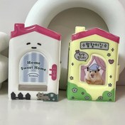 Resim 1 Adet 3 İnç Tek Izgaralı Ev Stili Ters Kart Kitabı - Sevimli Karikatür Tasarımlı Dayanıklı Plastik Polaroid Saklama Albümü, Fotoğraflar, Kartlar ve Anılar için Kompakt Ev Dekor Organizatörü, Hatıralık Tutucu | Eğlenceli Tasarım | Menteşeli Kapak Tasarımı 