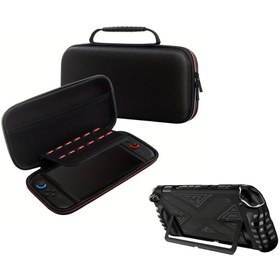 Resim Teknoroket Switch 2 Koruyucu Taşıma Çantası ve Şok Emici Komple Kılıf Seti (Nintend o) 