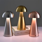 Resim Modern Dokunmatik Kontrol Masa Lambası, Ayarlanabilir Parlaklık ve Renk Sıcaklığı, USB Şarj Edilebilir, Pil ile Çalışır, Oturma Odası, Yatak Odası, Ofis Dekoru için Cilalı Metal Tasarım - "Les Misérables" Kitap Ekranı, Yatak Odası Gece Lambası | Zarif Masa Lambası | USB Şarj Edilebilir Lamba, Yatak Odası Lambası 