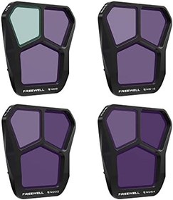 Resim Freewell Standard Day 4Pack Split ND ND8, ND16, ND32, ND64 Filtreler Mavic 3 Pro/Mavic 3 Pro Cine ile Uyumlu 