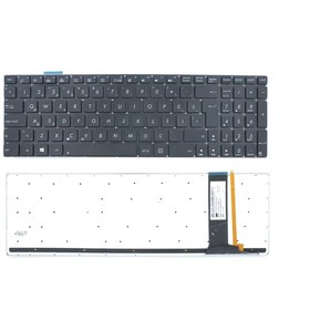 Resim Asus G550Jk Klavye Türkçe Işikli Siyah 127140077577 