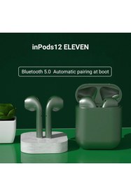 Resim LESGO Yeni i18 Android Uyumlu Dark Green Bluetooth Kulaklık Premium 2024 versiyo 