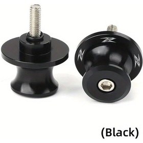 Resim Tongdashop Dayanıklı Alüminyum Alaşım Siyah 8mm Motor Salıncak Kolu Koruması Z650 Z900 Z1000 