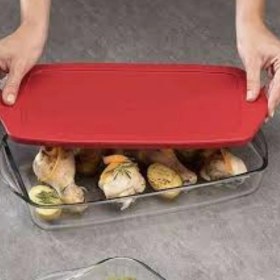 Resim Paşabahçekırmızı Kapaklı Borcam Dikdörtgen 1320CC 