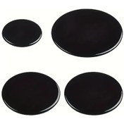 Resim Fochsia Sabaf Ocak Başlığı 4lü Set Siyah 55mm 75mm 100mm Dayanıklı Kolay Temiz 