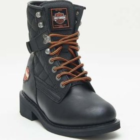 Resim Harley Davidson New Worker Siyah Çizme (025G100078-B1427) 