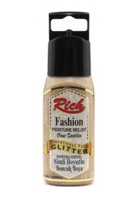 Resim Rich Simli Boyutlu Boncuk Boya 60 Ml. Altın 