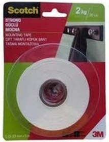 Resim 19mmx2m Çift Taraflı Köpük Bant 