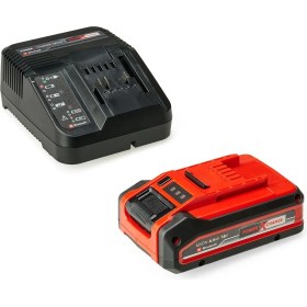 Resim Orijinal Einhell 4 Ah Plus Power X-Change Başlangıç Seti (1x 18V 4 Ah Akü, 1 x 3A Şarj Cihazı, 75 Da 
