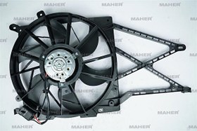 Resim FAN RADYATOR ASTRA G 98-05/ZAFIRA A 99-05/1.4 16V-1.6 16V-1.7 DTI-2.0 16V DAVLUMBAZLI MAHER 19226 OEM Maher