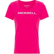 Resim Merrell Logo Kadın Pembe Tişört 