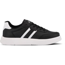 Resim Slazenger ZIPPER I Kadın Siyah / Beyaz Günlük Spor Ayakkabısı 