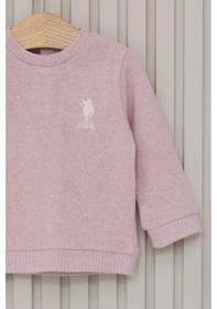 Resim U.S. Polo Assn. Us Polo Kız Bebek Uzun Kol 2lı Takım - Retro Pembe Retro Pembe 