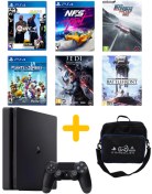 Resim Sony Playstation 4 Slim 1 TB - 15 Dijital Oyun + Türkçe Menü 1 Adet V2 Kol - PS4 (yenilenmis) 