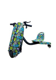 Resim Ryder Star Drift Car Drift Scooter Elektrikli Kaykay Hoverboard Dirift Kar Bluetooth Hoparlörlü Led Işıklı RS-R1 Alphabet Grafiti 