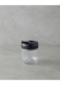 Resim English Home Prea Cam Kavanoz 350 Ml Siyah Siyah 
