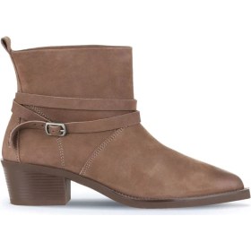 Resim Bueno Shoes Kahverengi Nubuk Kadın Topuklu Bot 01WD4006 01WD4006 